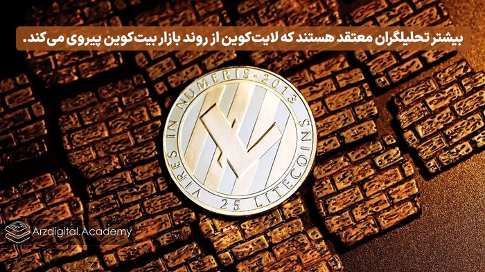 بیشتر تحلیلگران معتقد هستند که لایت‌کوین از روند بازار بیت‌کوین پیروی ‌می‌کند.