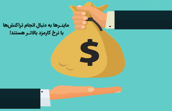 تعیین کارمزد تراکنش بیت‌کوین 